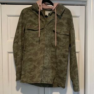 Camouflage Hooded Jacket